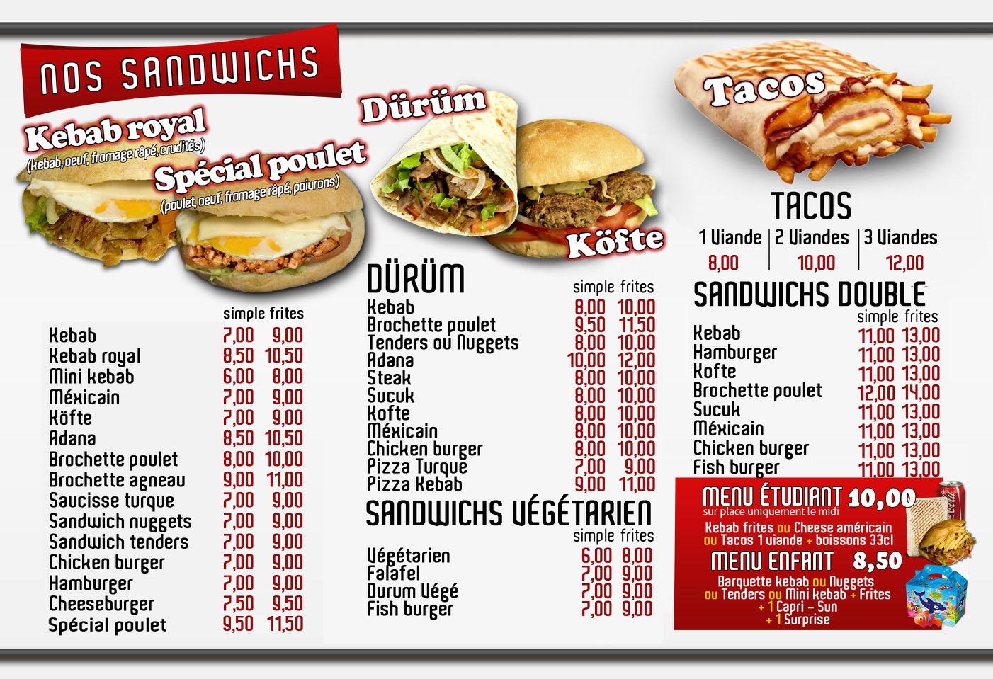 Sandwichs